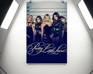 Pretty Little Liars (2010) TV Poster| Canvas Poster| Unframed Poster| Art Poster Gifts for her/his| Artistic Gifts| Set of 6 Posters