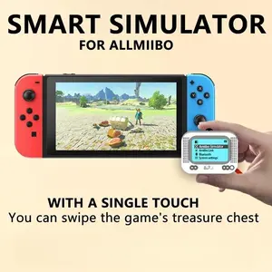 NFC Pixl Infinite Swipe Button with Rechargeable Chip - Wireless Accessory for Android Emulator, Switch Smart Simulator Game Console