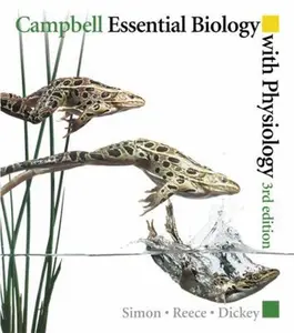 USED-Campbell Essential Biology with Physiology (3rd Edition) by Eric J. Simon (Paperback)