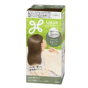 Kao Liese Prettia Foam Hair Color, Olive Ash (Previously British Ash) 1 each