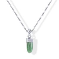 Aventurine Crystal - White Gold