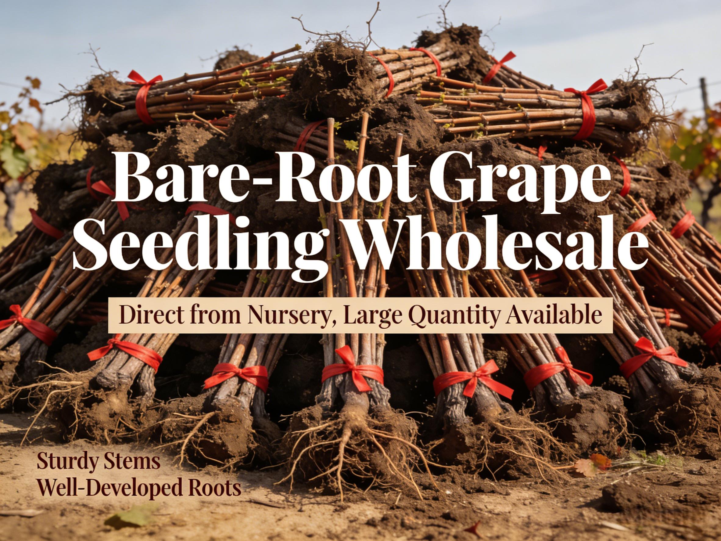 Grape Seedling Potted Plants – Great for Small Gardens & Pots, Ready to Plant