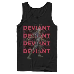 Men's Marvel Eternals Kro Deviant Repeating Tank Top