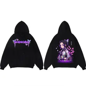 Retro unisex Demon Slayer - Shinobu Kocho hoodie gift for fans AN151010