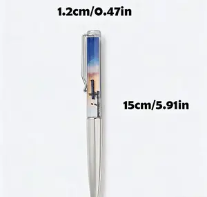 SpaceX Starship Floating Ballpoint Pens, 5-Pack Space Tech Gift Set for Sci-Fi Fans, Cool Desk Toy with Rocket Recovery Desi