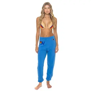 LOGO SWEATPANTS - COBALT