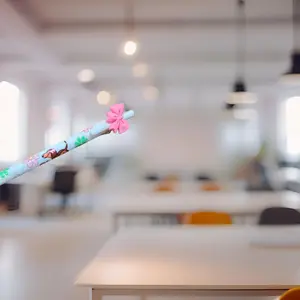 Bean the Weenie Dog Black Ink Gel Charm Pen – Cute & Functional Stationery