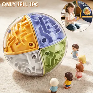 1pc 3D Maze Cube Brain-Boosting Puzzle Toy, Educational Toy for Kids, Birthday Party Gift
