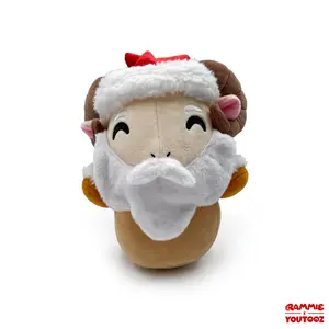 Youtooz Santa Rammie Plush 1ft, Collectible Christmas Plushie Ram