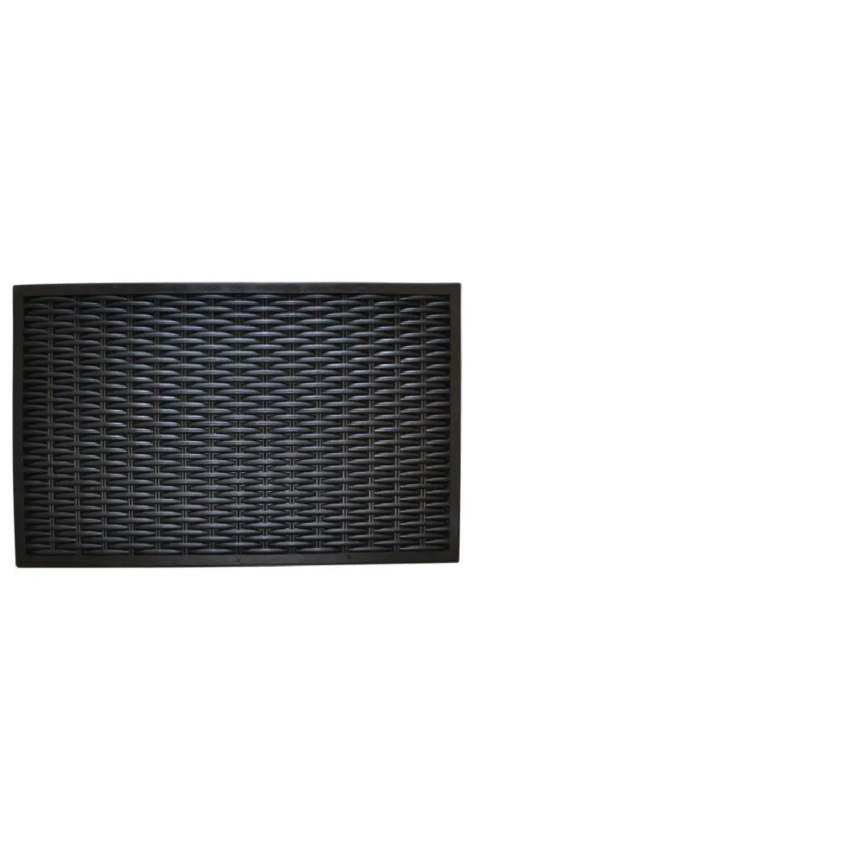 Imports Decor 828RBM Rubber Woven Door Mat