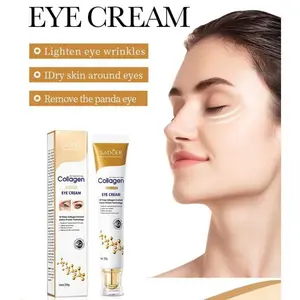SADOER Retinol Eye Cream - Hydrating & Brightening Treatment for Dark Circles & Puffiness, Smoothing Eye Care for All Skin Types