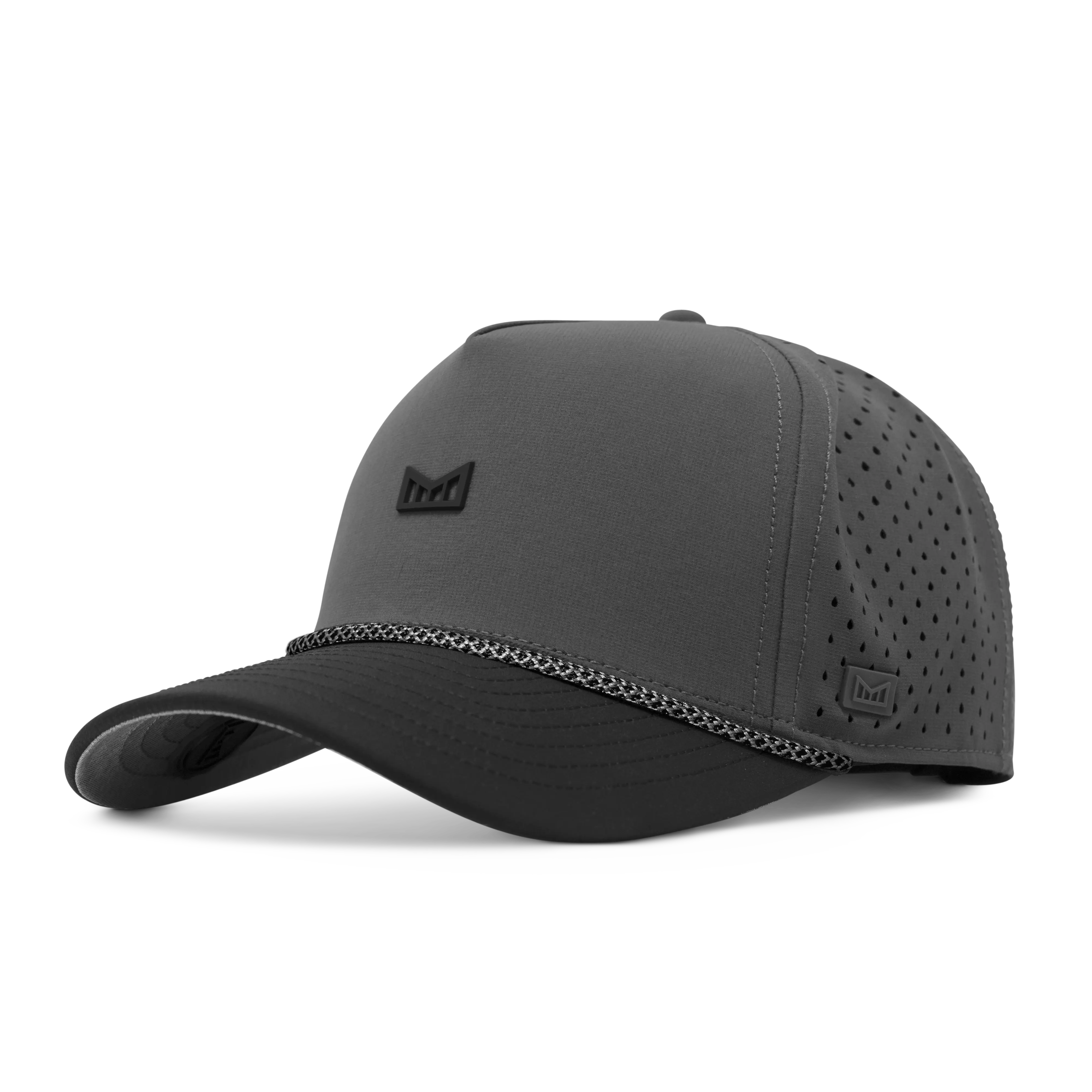 MELIN Unisex Odysea Rope Bulls Icon Hydro Hat - Charcoal/Black Fashion Accessory