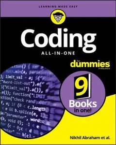 USED-Coding All-In-One for Dummies by Abraham, Nikhil (Paperback)
