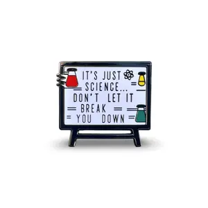 It’s Just Science, Don’t Let It Break You Down Enamel Pin - One Direction