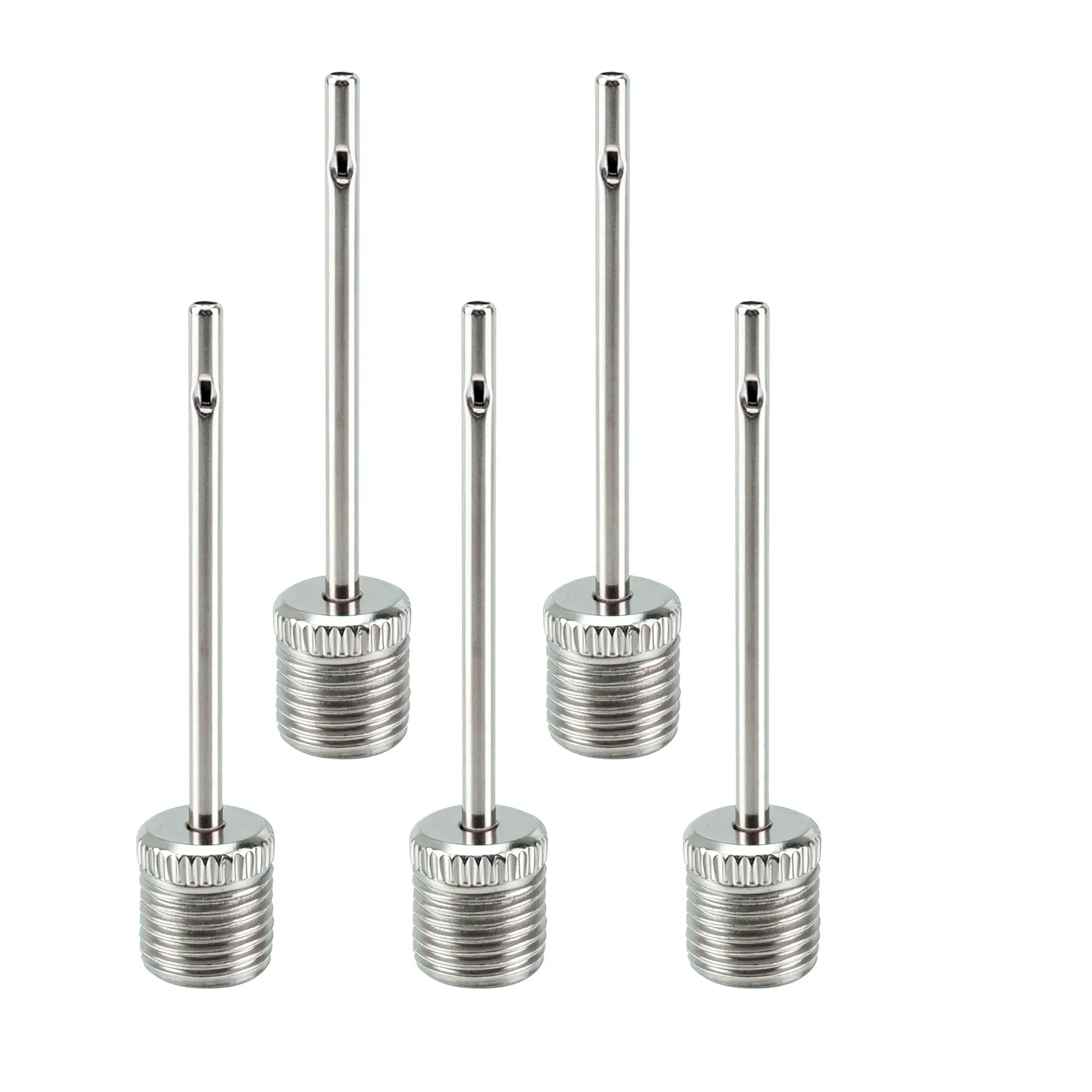 5-Piece Ball Pump Inflation Needles, Stainless Steel Air Pump Pins, Ideal for Football, Basketball, Volleyball, and All Sports Balls, Basketball Equipment