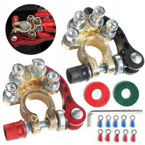 Battery Terminal Connectors Battery Cable Ends Quick Release 2pcs