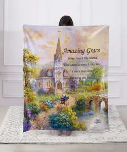 "Amazing Grace"  1-Ply Faux Fur Everyday Designer Blanket