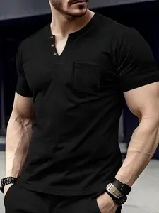 2026 New Men's Set, Christmas Gift, Friday, Summer Clothing, Running Top, Waffle Shirt, Polo, Sweatshirt, Short Sleeve, T-Shirt