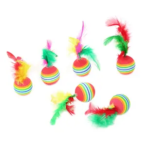 5Pieces for Cat Ball Toys with for Cat Teaser Balls for Cat Inte