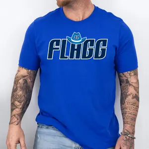 Flagg, Dallas Basketball T-Shirt