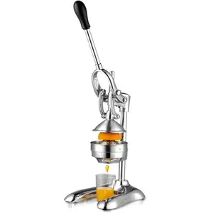 Yokoma Manual Juicers Orange Press Squeezer Manual Citrus Juicer Stainless Steel Juicer for Lemon Fruits Kitchen Utensils
