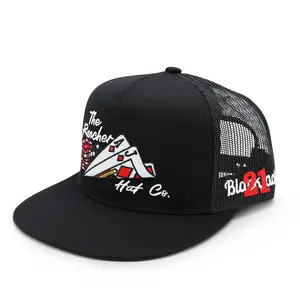 "21 Blackjack"- Flat bill Trucker Snapback