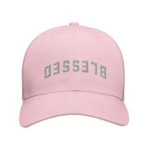 Blessed Upside-Down Trucker Hat – FlexFit Style, Trendy Streetwear Cap