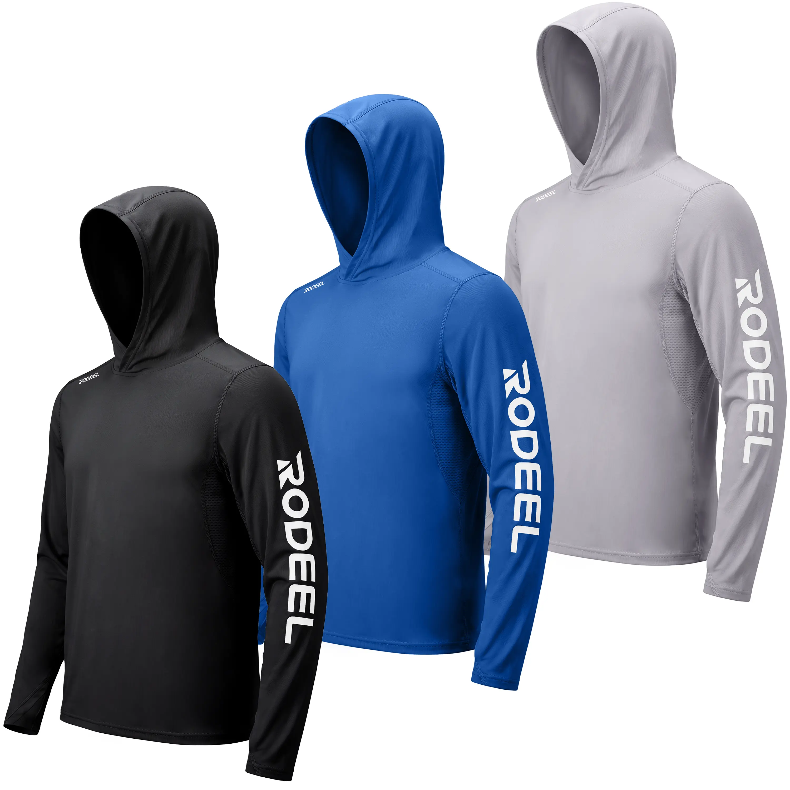 (3pcs) Black+Gray+Blue