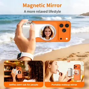 COMITOK Plastic MOCA iPhone Wireless Selfie Booster - Rechargeable Remote Control with Focus Lock, DSLR Shutter, Optional Mirror, Optional Fill Light