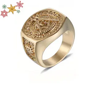 AG Cross Emblem Luxury Ring - European-American Light Luxury Fashion, High-End, Gorgeous Casual Style Alternative Ring, Daily Wear Costume Jewelry, Gift for Girlfriends, Luxury Rings, Alternative Rings