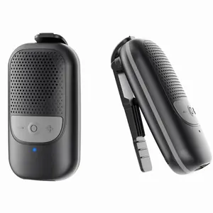 Waterproof Wearable Bluetooth Speaker - Clip-On Portable, 10H Playtime!Built-in Mics for Hands-Free Calls & Music.Mini Outdoor Speaker, Perfect Gift for Women/Men.Small but Loud, Travel/Outdoor Essential