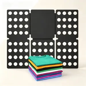 Laundry Folding Board Mini, Durable Plastic T-Shirt Folder, Easy to Fold Shirts Board, Reusable Folding Tool for Kids and Adults, Clothes Folder Board for Quick Organization, Space-Saving Laundry Aid