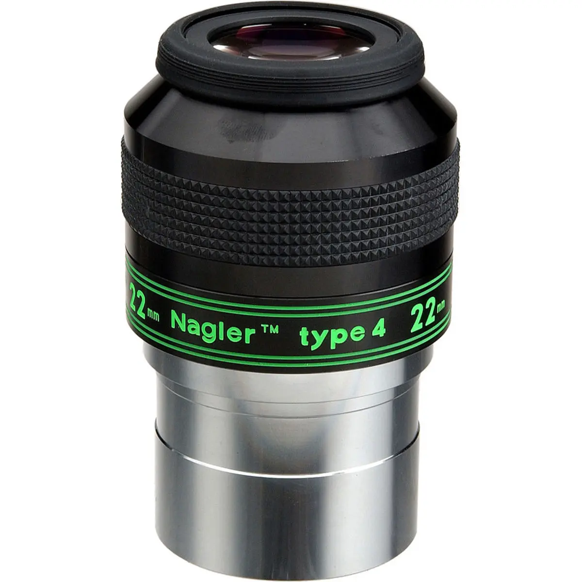 Tele Vue 22mm Nagler Type 4, 2" Ultra Wide Field Eyepiece with 82 Degree Field of View.