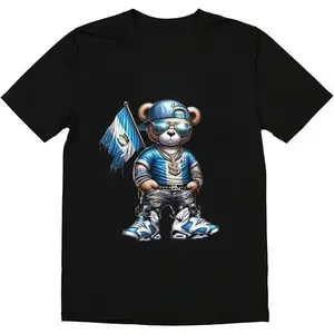 Fashion Designer T-Shirts - Cotton Graphic Tees with Guatemalan Pride Teddy Bear Tee, Cool Patriotic Men's Gifts, Ideal for Everyday Wear Top Tshirt Plus Size