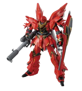 Mobile Suit Gundam Unicorn Sinanju (Anime Color Version) Master Grade 1:100 Scale Model Kit