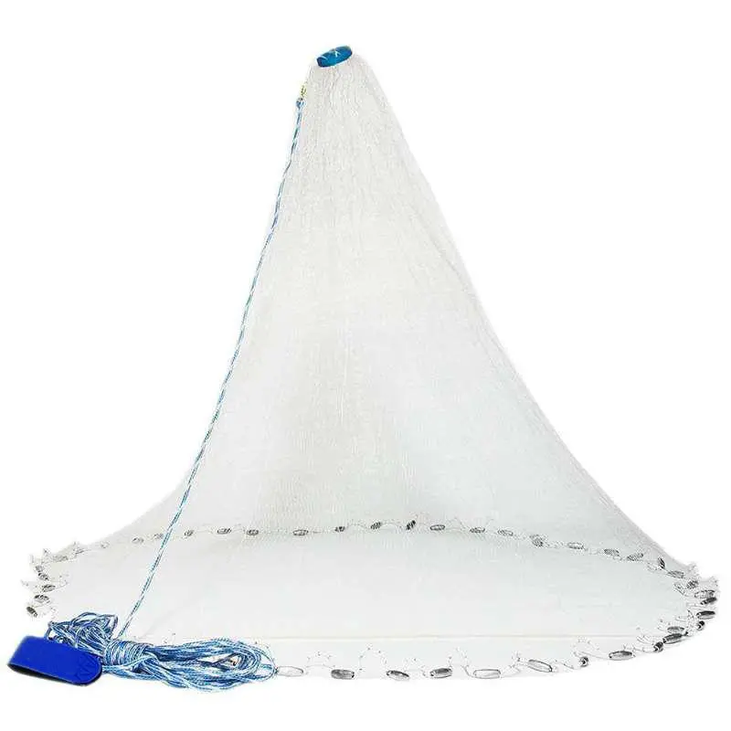 Hand Casting Fishing Net, Durable Fishing Mesh without Ring, Fishing Accessories for Outdoor Fishing, Fishing Equipment, National Day Offers