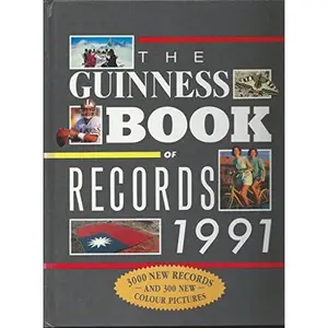 USED-The Guinness Book of Records - 37th Edition 1991 by Donald .(Editor) McFarlan (Hardcover)