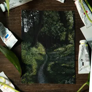:The Narrow Path" Art Print