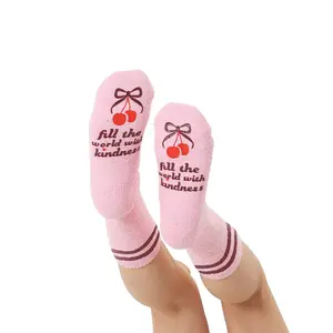 Kind Fuzzy Crew Socks | Warm Fluffy Winter Socks with Non-Slip Grips - Soft Comfy Breathable Socks For Men & Women - One Size Fits Most