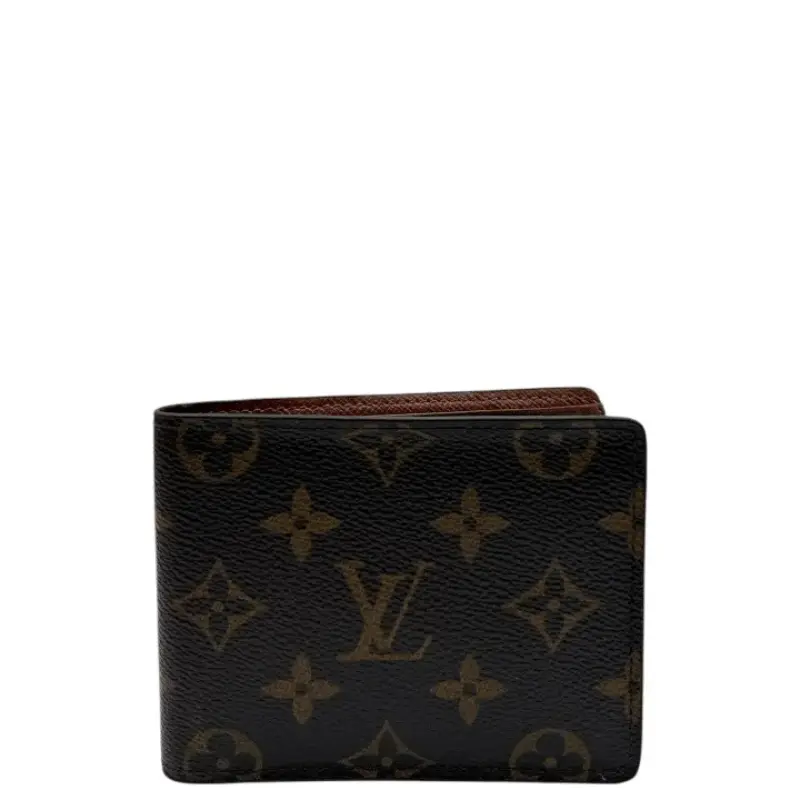 ‮ nottiuV siuoL  ‬     COATED CANVAS Small leather goods MULTIPLE MONOGRAM MEN SHORT WALLET