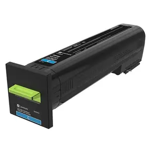 Lexmark LEX82K0HCG CX820DE GSA High TAA Cyan Return Program Toner Cartridge