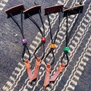 Cowboy Rope Keeper Strap for Saddle, Bungee Rope Holder Keeper for Horse Riding, Cowboy Saddle Tack for Horseback Riding