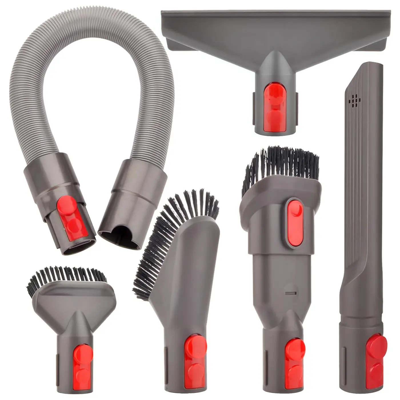 Vacuum Cleaner Extension Tool Accessories Attachments, Durable Telescopic Rod Extension Tube for Dyson V7 V8 V10 V11 V15 Handheld Vacuum Cleaner, Household Appliance Parts, Home Cleaning Tool, House Cleaning Tools