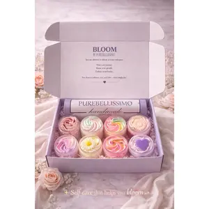 Bloom Box by PureBellissimo – 8 Piece Body Butter Collection Gift Set