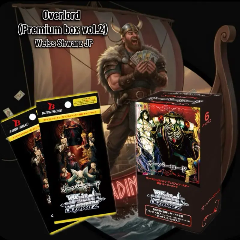 Original Artwork Overlord Premium Booster Box or Pack Weiss Schwarz 2025 -  TikTok Shop