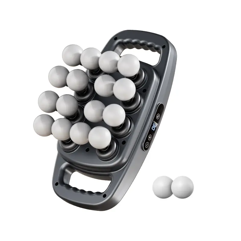 Portable Handheld Deep Tissue Percussion Massage Gun - 16 Heads, 30 Speeds, Lightweight, Adjustable Intensity, Quiet, Vibratory - Deep Tissue Muscle Massagers for Home Gym Recovery, Full Body Adults (Sports & Outdoor Fitness Gear)