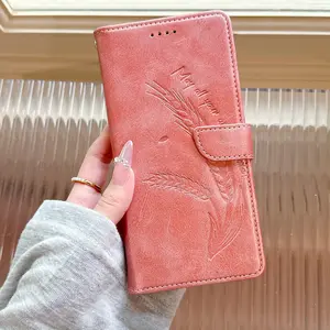 Samsung Galaxy S25 Ultra/fe/plus/edge Protective Smartphone Phone Case, PU Leather Flip Cover, Anti-Drop Stand Card Slot Wallet Design, Durable Protection