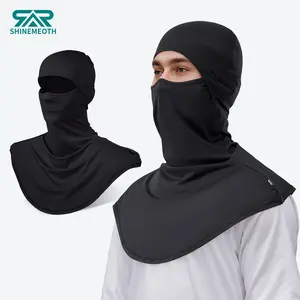 1/2pcs Sun Protection Face Mask Full Face Neck Guard UV Outdoor Summer Dustproof Sunscreen Cycling Headband Fishing Breathable Quick Dry Shawl Balaclava