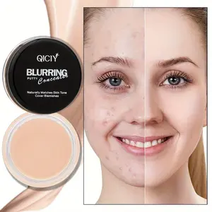 Long-lasting Makeup Concealer Corrector, 1 Count Waterproof & Sweat-proof High Definition Concealer, Brightening Formula Makeup, Full Coverage Flawless Makeup Cream for Women & Girls, Cosmetic