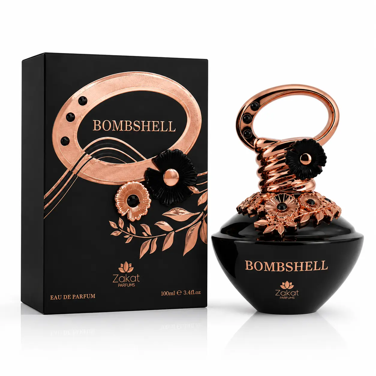 Zakat Parfums Bombshell Eau De Parfum for Women 100ml | Luxury Floral Fruity Long Lasting Perfume for Women